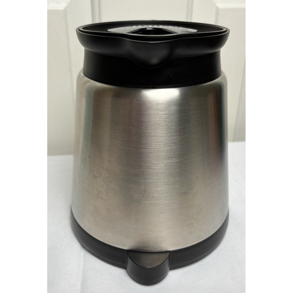 Keurig Brushed Stainless Steel 32 Oz Thermal Coffee Tea Pot Carafe & Lid 1625X - Picture 4 of 9